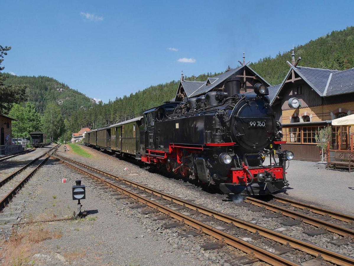 Wohlfuehlzeit Im Zittauer Gebirgeアパートメント エクステリア 写真